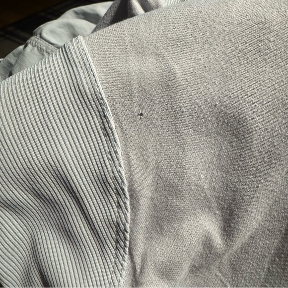 Lululemon In Flux Jacket Silver Fox Size 6 DAMAGED - Picture 8 of 8
